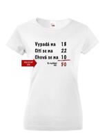 Dámské narozeninové triko - skvělý dárek na narozeniny