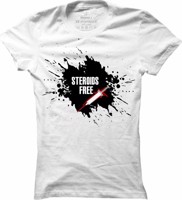 Dámské OŠ tričko Steroids Free
