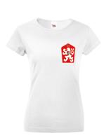 Dámské retro tričko s potlačou Znak ČSSR