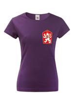 Dámské retro tričko s potlačou Znak ČSSR