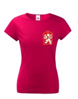 Dámské retro tričko s potlačou Znak ČSSR