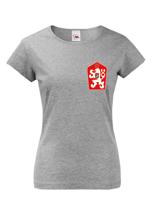 Dámské retro tričko s potlačou Znak ČSSR