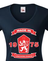 Dámské retro tričko se lvem a znakem ČSSR - doprava jen 46 Kč