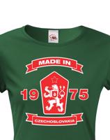 Dámské retro tričko se lvem a znakem ČSSR - doprava jen 46 Kč