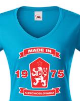 Dámské retro tričko se lvem a znakem ČSSR - doprava jen 46 Kč