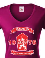 Dámské retro tričko se lvem a znakem ČSSR - doprava jen 46 Kč