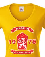 Dámské retro tričko se lvem a znakem ČSSR - doprava jen 46 Kč