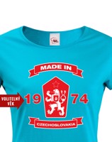 Dámské retro tričko se lvem a znakem ČSSR - doprava jen 46 Kč