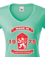 Dámské retro tričko se lvem a znakem ČSSR - doprava jen 46 Kč
