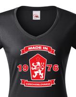 Dámské retro tričko se lvem a znakem ČSSR - doprava jen 46 Kč