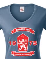 Dámské retro tričko se lvem a znakem ČSSR - doprava jen 46 Kč