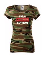 Dámské s potiskem Tričko  I´a m limited edition - triko pro rebelky