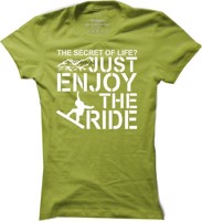 Dámské snowboardové tričko The secret of life?