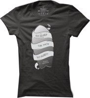 Dámské surfové tričko To surf or not to surf ?