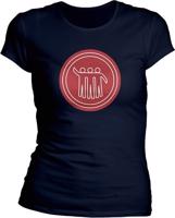 Dámske tmavomodré tričko UK Družba