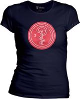 Dámske tmavomodré tričko UK JLF