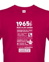 Dámské tričko 1965 rok plný změn