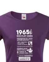 Dámské tričko 1965 rok plný změn