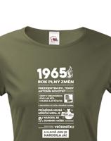 Dámské tričko 1965 rok plný změn