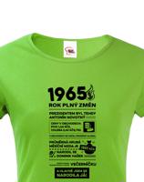 Dámské tričko 1965 rok plný změn