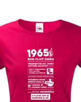 Dámské tričko 1965 rok plný změn