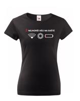 Dámské tričko 3 nejhorší věci na světě - triko pro všechny mobilní závisláky