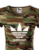 Dámské tričko Adihash - tričko s motivem marihuany