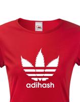 Dámské tričko Adihash - tričko s motivem marihuany