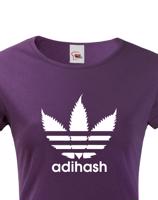 Dámské tričko Adihash - tričko s motivem marihuany