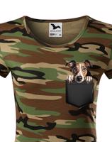 Dámské tričko Anglický chrt - kvalitní tisk a rychlé dodání