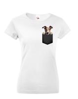 Dámské tričko Anglický chrt - kvalitní tisk a rychlé dodání