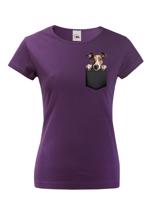 Dámské tričko Anglický chrt - kvalitní tisk a rychlé dodání