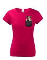 Dámské tričko Anglický chrt - kvalitní tisk a rychlé dodání