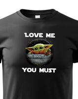 Dámské tričko Baby Yoda ze série Mandalorian