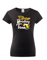 Dámské tričko - Beer drinking team