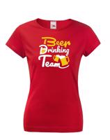 Dámské tričko - Beer drinking team