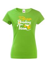 Dámské tričko - Beer drinking team