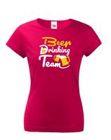 Dámské tričko - Beer drinking team
