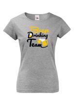 Dámské tričko - Beer drinking team