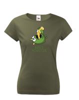 Dámské  tričko Beer monster - ideální dárek pro pivaře