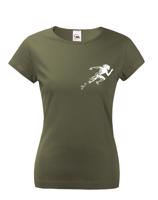 Dámské tričko - Běžkyně