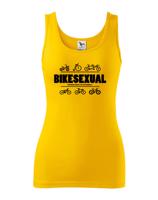 Dámské tričko Bikesexuál vám vždy zvedne náladu