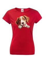 Dámské tričko Bretaňský ohař - tričko pro milovníky psů