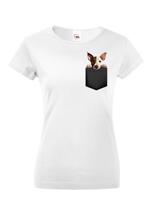 Dámské tričko Bulteriér miniatúrny - kvalitní tisk a rychlé dodání