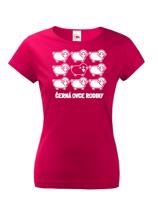 Dámské tričko černá ovce rodiny - skvělý dárek k narozeninám