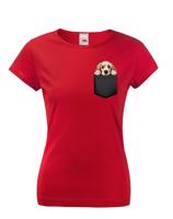 Dámské tričko Clumber španěl - kvalitní tisk a rychlé dodání