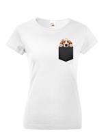 Dámské tričko Clumber španěl - kvalitní tisk a rychlé dodání