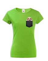 Dámské tričko Clumber španěl - kvalitní tisk a rychlé dodání