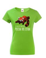 Dámské tričko Co neudělám dnes, počká do zítra