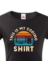 Dámské tričko - Coding shirt